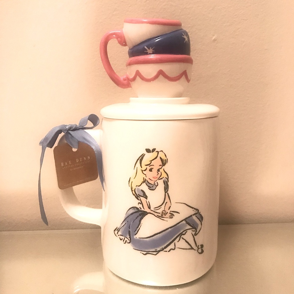 Rae Dunn Disney Alice in Wonderland mug